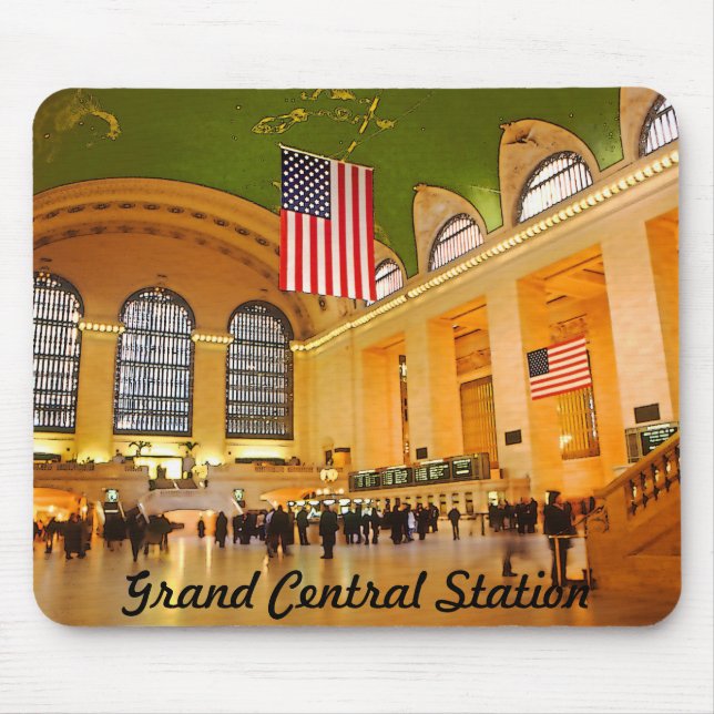 Storslagen centralstation, mousepad musmatta (Framsidan)