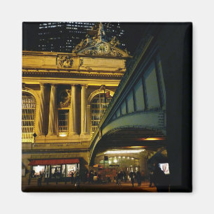 Storslagen centralstation - natt - New York City Magnet