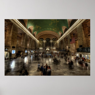 Storslagen centralstation poster