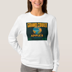 Storslagen Coulee Apple etikett - Coulee, WA T Shirt