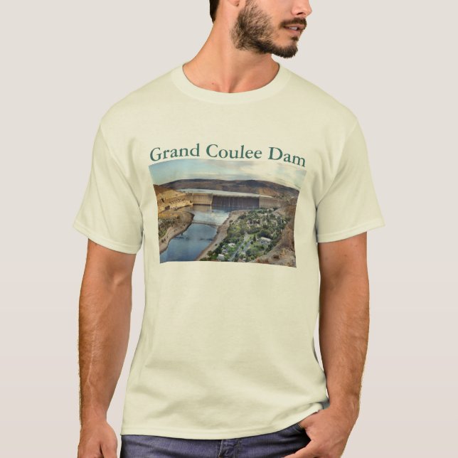Storslagen Coulee fördämning T-shirt (Framsida)