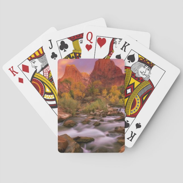 Storslagen gryning spel kort (Baksidan)