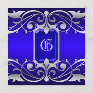 Storslagen inbjudan för rulla för silver för