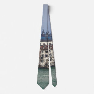 Storslagen kanal för Venedig Cityscape, italien Slips
