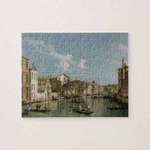 Storslagen kanal från Palazzo Flangini till Pussel