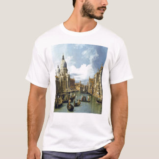 "Storslagen kanal och kyrkan av Salute'en T-shirt