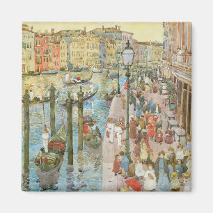 Storslagen kanal, Venedig av Maurice Prendergast Magnet