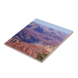 Storslagen landskapsbild från Grand Canyon Arizona Kakelplatta