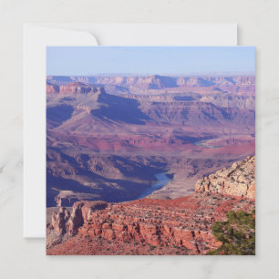 Storslagen landskapsbild från Grand Canyon Arizona Kort