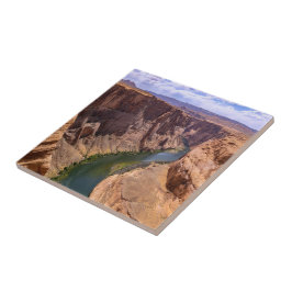 Storslagen landskapsvy över Grand Canyon och Color Kakelplatta