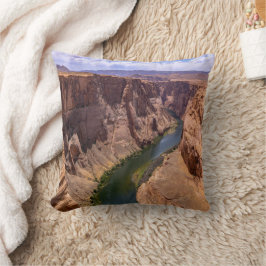 Storslagen landskapsvy över Grand Canyon och Color Kudde
