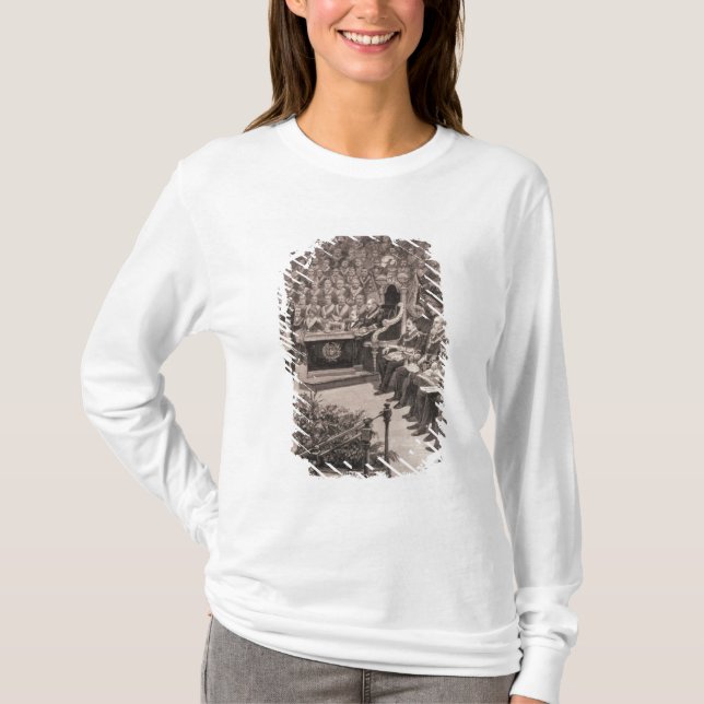 Storslagen Masonic sammankomst i den kungliga T-shirt (Framsida)