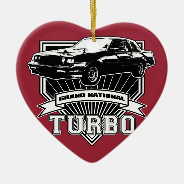 Storslagen medborgare julgransprydnad keramik (Framsidan)