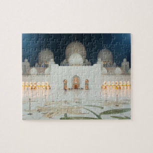 Storslagen moské, Abu Dhabi, UAE, United Arab Pussel