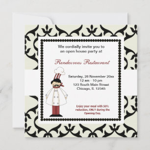 Storslagen öppning inbjudningar