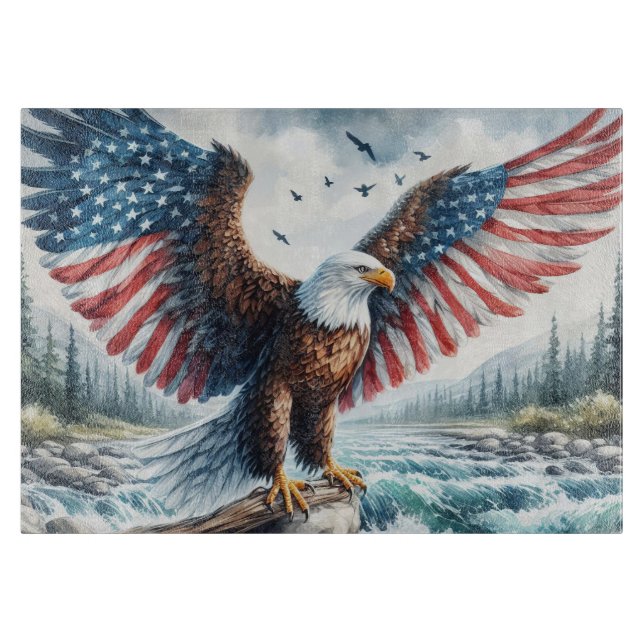 Storslagen Patriotisk Örn (Framsidan)