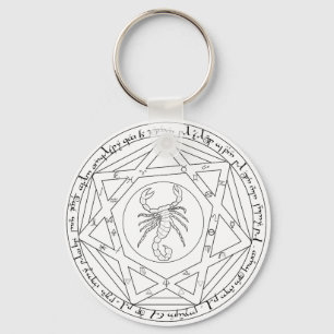 Storslagen Pentacle Nyckelring