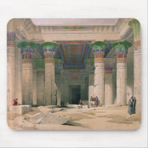 Storslagen Portico av tempelet av Philae, Nubia Musmatta