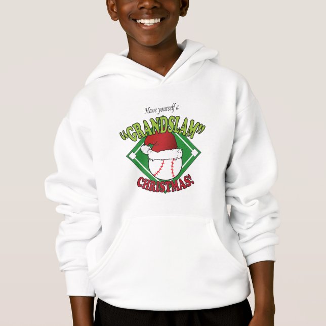 Storslagen Slambaseballjul Tee Shirt (Framsida)