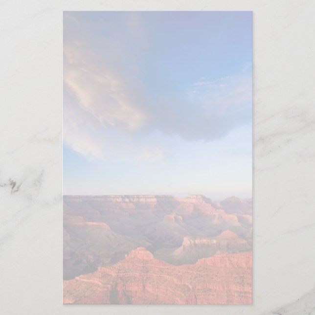 Storslagen solnedgång brevpapper (Framsida)