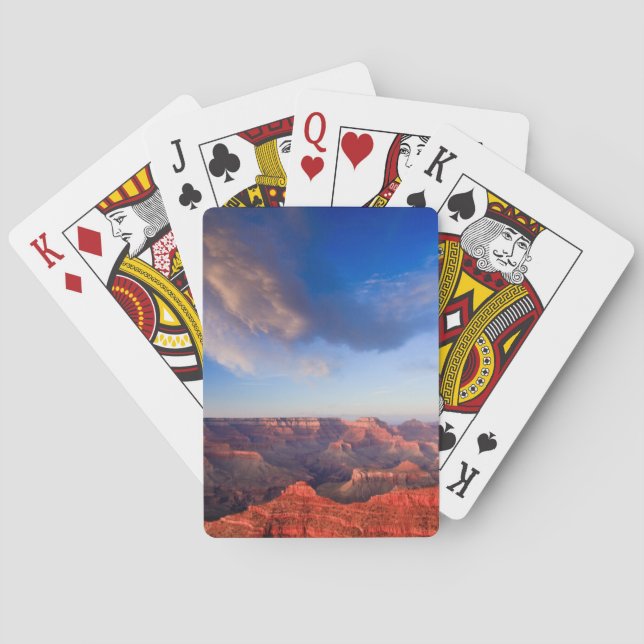 Storslagen solnedgång spelkort (Baksidan)