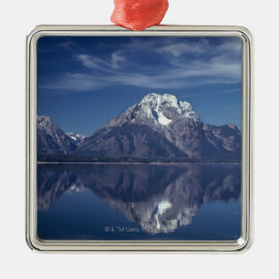 Storslagen Teton bergskedja Julgransprydnad Metall