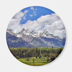 Storslagen Teton medborgarePark. Magnet