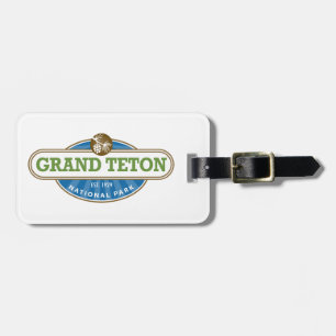 Storslagen Teton nationalpark Bagagebricka