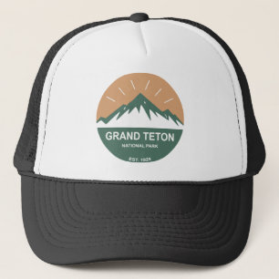 Storslagen Teton nationalpark Keps