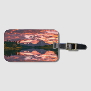 Storslagen Teton nationalpark, Wyoming Bagagebricka