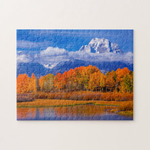 Storslagen Teton nationalpark   Wyoming Pussel