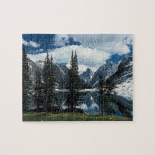 Storslagen Teton nationalpark, Wyoming Pussel