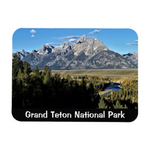Storslagen Teton nationalparkmagnet Magnet