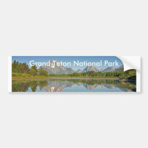 Storslagen Teton nationalparkserie 10 Bildekal