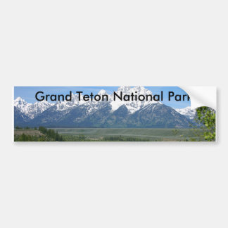 Storslagen Teton nationalparkserie 8 Bildekal