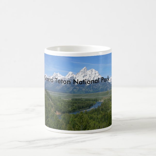 Storslagen Teton nationalparkserie 8 Kaffemugg (Center)