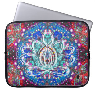 Storslagen Zen Lotus Laptop Fodral