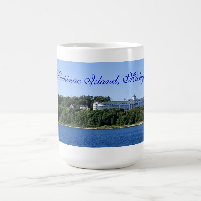 Storslaget hotell, Mackinac ö, Michigan Kaffemugg (Center)
