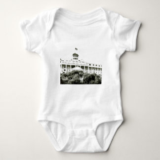 Storslaget hotell, Mackinac ö som är svartvit T Shirt