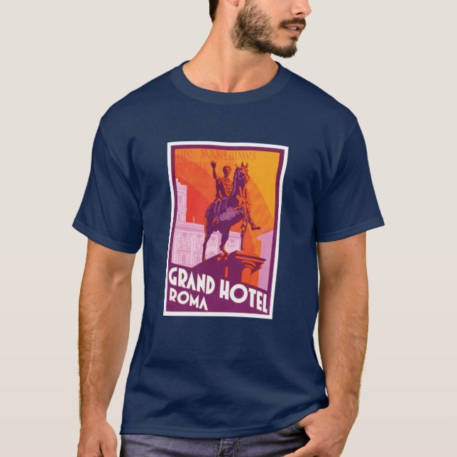 Storslaget hotell Roma T-shirt (Framsida)