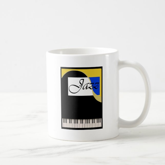 Storslaget Jazzpiano Kaffemugg (Höger)