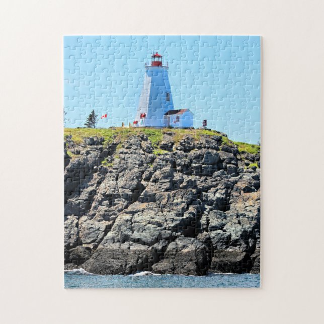 Storslaget Manan för Swallowtail fyr pussel (Vertikal)