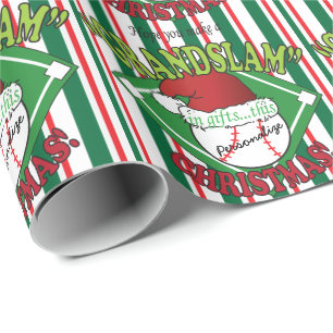 Storslaget namn för Slambaseballjul DIY Presentpapper