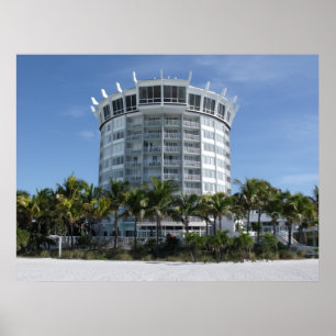 Storslaget Plazahotell, strandFlorida för St Pete Poster
