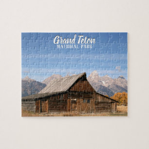 Storslaget Teton nationalparkpussel Pussel