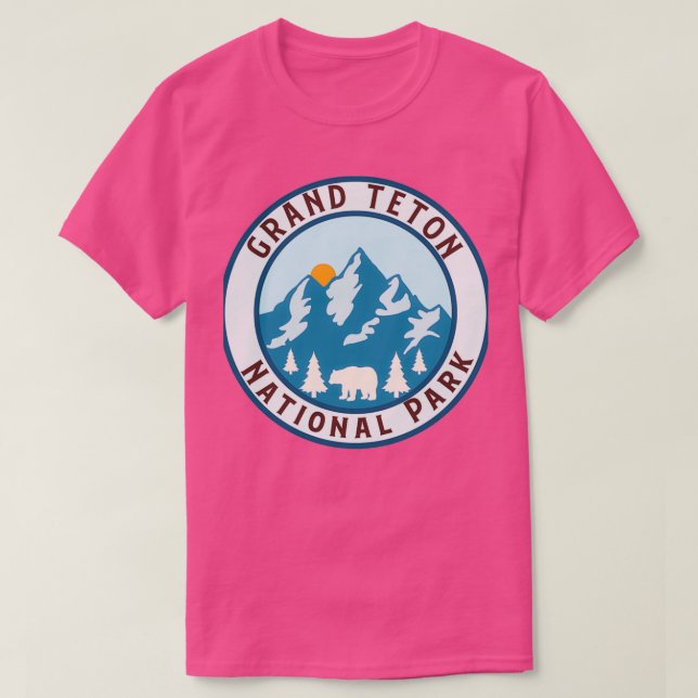 storslagna stel nationalpark t shirt (Design framsida)