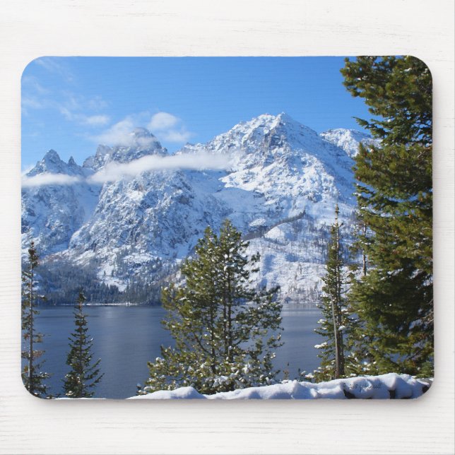 Storslagna Teton Mousepad Musmatta (Framsidan)