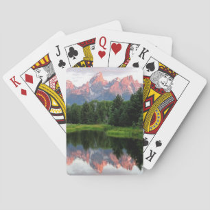 Storslagna Teton reflexioner över bäverdamm Casinokort