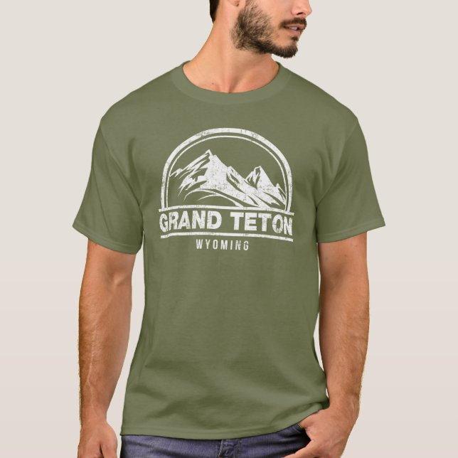 Storslagna Teton T Shirt (Framsida)