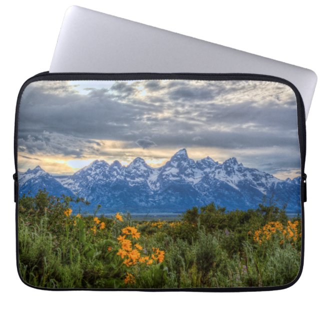 Storslagna Tetons Laptop Fodral (Framsidan)